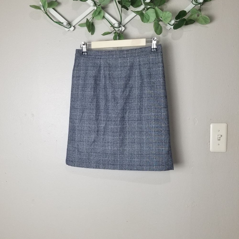 TanJay high waisted plaid  career skirt si…